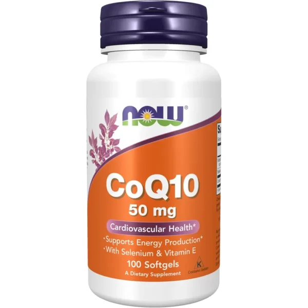 b0013osm3o_0.webp COQ10 NOW FOODS 50 MG 100 CÁPSULAS BLANDAS