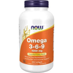 b0013oso0k_0.webp OMEGA 3-6-9 NOW FOODS 1000 MG 250 CÁPSULAS BLANDAS