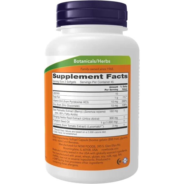b0013ospli_2.webp PROSTATE SUPPORT NOW FOODS 90 CÁPSULAS BLANDAS