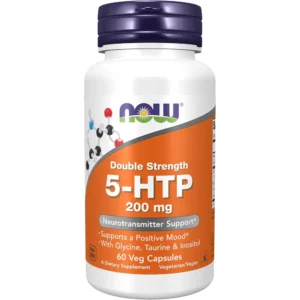 5-HTP NOW FOODS 200 MG 60 CÁPSULAS