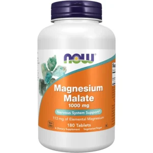 b0013ow0j6_0.webp MALATO DE MAGNESIO NOW FOODS 1000 MG 180 TABLETAS