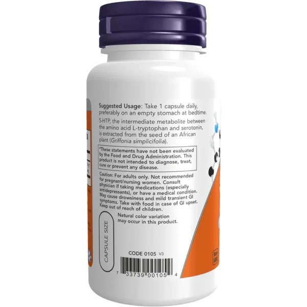 b0013oxb58_3.webp 5-HTP NOW FOODS 100 MG 60 CÁPSULAS