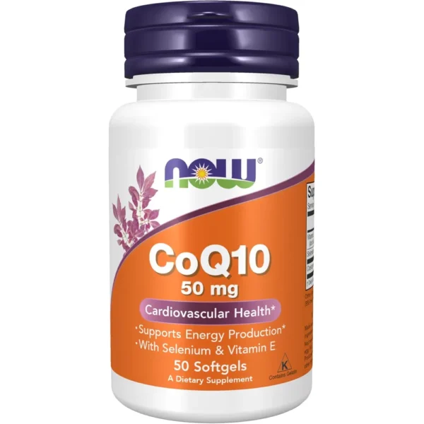 COQ10 NOW FOODS 50 MG 50 CÁPSULAS BLANDAS