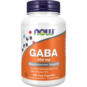b0013oxdry_0.webp GABA NOW FOODS 500 MG + VITAMINA B6 100 CÁPSULAS