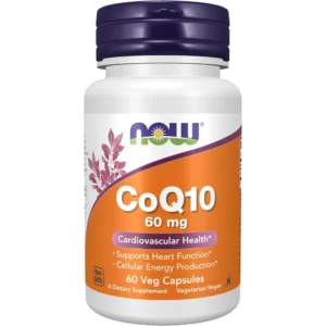 COQ10 NOW FOODS 60 MG 60 CÁPSULAS