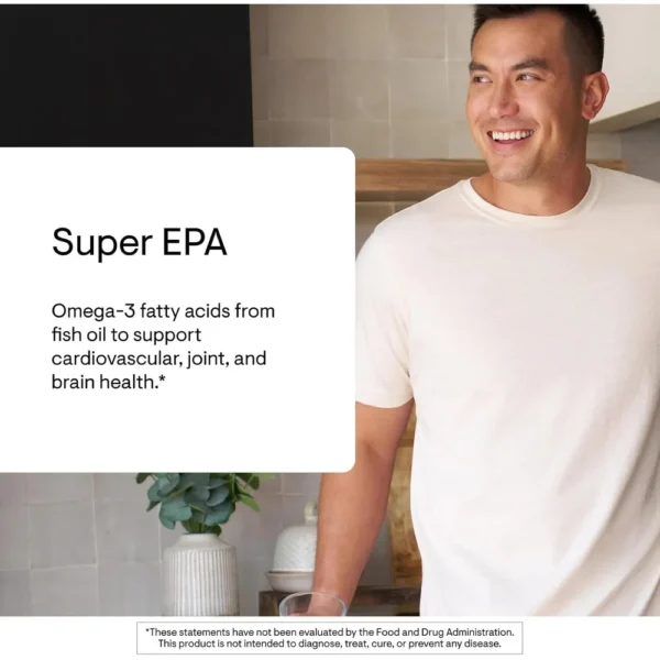 OMEGA-3 SUPER EPA THORNE EPA + DHA 90 CÁPSULAS BLANDAS