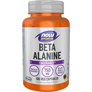BETA-ALANINA NOW SPORTS 750 MG 120 CÁPSULAS