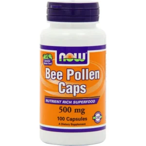 b001f0r64w_1.webp POLEN DE ABEJA NOW FOODS 500 MG 100 CÁPSULAS | PACK 3