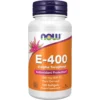 VITAMINA E NOW FOODS 400 UI 100 CÁPSULAS BLANDAS