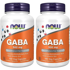 b001f0r9ey_0.webp GABA NOW FOODS 500 MG 100 CÁPSULAS | PACK 2