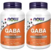 GABA NOW FOODS 500 MG 100 CÁPSULAS | PACK 2