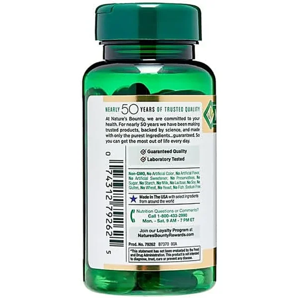 ACEITE DE ONAGRA NATURE'S BOUNTY 1000 MG + GLA 90 MG 60 CÁPSULAS BLANDAS | PACK 3