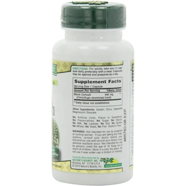b001g7qs70_4.webp BLACK COHOSH NATURE'S BOUNTY 540 MG 100 CÁPSULAS | PACK 2