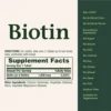 BIOTINA NATURE'S BOUNTY 1000 MCG FRESA 100 TABLETAS | PACK 3