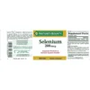 SELENIO NATURE'S BOUNTY 200 MCG 100 TABLETAS | PACK 3