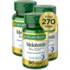 MELATONINA NATURE'S BOUNTY 5 MG 90 TABLETAS | PACK 3