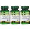 MELATONINA NATURE'S BOUNTY 5 MG 90 TABLETAS | PACK 3