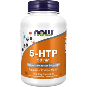 5-HTP NOW FOODS 50 MG 180 CÁPSULAS
