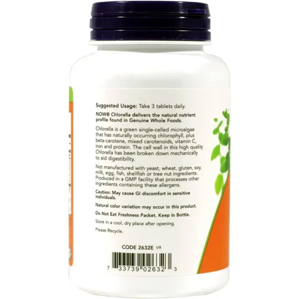 b001iwv0te_3.webp CHLORELLA NOW FOODS 1000 MG 120 TABLETAS | PACK 2
