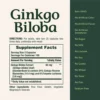 GINKGO BILOBA NATURE'S BOUNTY 60 MG 200 CÁPSULAS