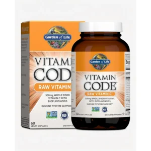 VITAMINA C GARDEN OF LIFE VITAMIN CODE RAW 500 MG 60 CÁPSULAS