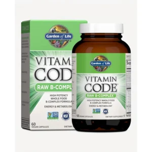 COMPLEJO B GARDEN OF LIFE VITAMIN CODE RAW 60 CÁPSULAS