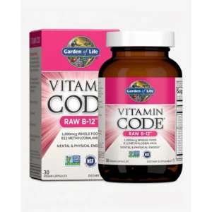b00280m12k_0.webp VITAMINA B12 GARDEN OF LIFE VITAMIN CODE RAW 1000 MCG 30 CÁPSULAS