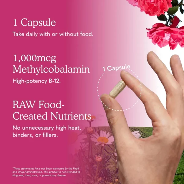 b00280m12k_4.webp VITAMINA B12 GARDEN OF LIFE VITAMIN CODE RAW 1000 MCG 30 CÁPSULAS