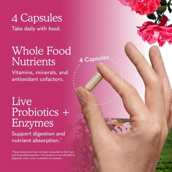 MULTIVITAMÍNICO GARDEN OF LIFE VITAMIN CODE WOMEN 120 CÁPSULAS