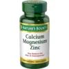 CALCIO + MAGNESIO + ZINC NATURE'S BOUNTY 100 TABLETAS