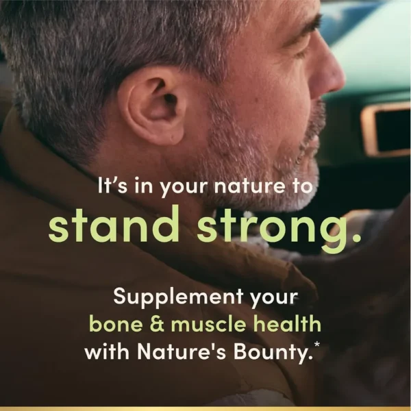 CALCIO + MAGNESIO + ZINC NATURE'S BOUNTY 100 TABLETAS
