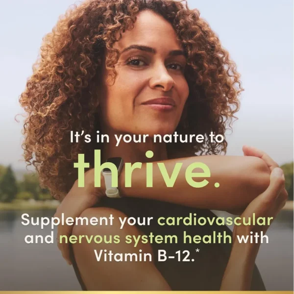 VITAMINA B12 QUICK DISSOLVE NATURE'S BOUNTY 500 MCG 100 TABLETAS