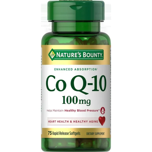 COENZIMA Q10 NATURE'S BOUNTY 100 MG 75 CÁPSULAS BLANDAS