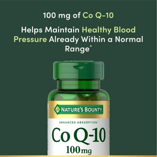 COENZIMA Q10 NATURE'S BOUNTY 100 MG 75 CÁPSULAS BLANDAS