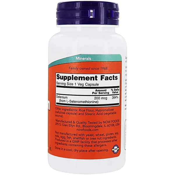 b002liig14_2.webp SELENIO NOW FOODS 200 MCG 90 CÁPSULAS | PACK 2