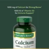 CALCIO NATURE'S BOUNTY 1200 MG + VITAMINA D3 220 CÁPSULAS BLANDAS