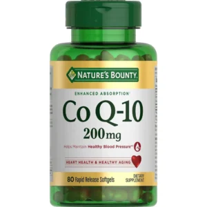 COENZIMA Q10 NATURE'S BOUNTY 200 MG 80 CÁPSULAS BLANDAS
