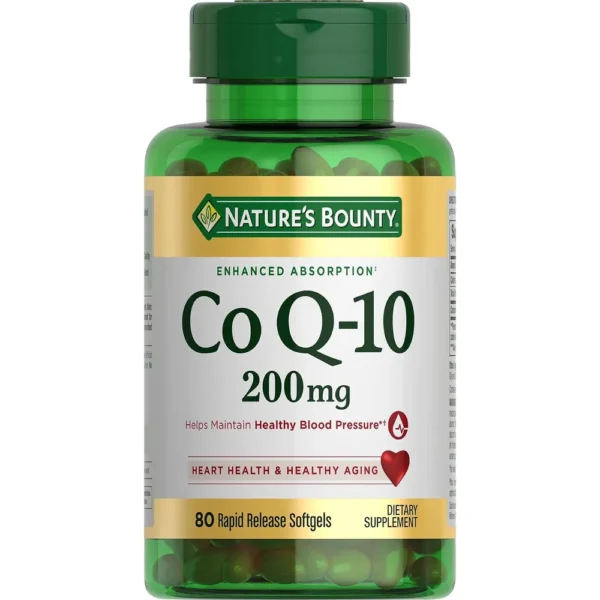 COENZIMA Q10 NATURE'S BOUNTY 200 MG 80 CÁPSULAS BLANDAS