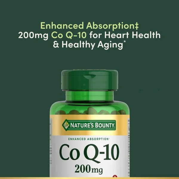 COENZIMA Q10 NATURE'S BOUNTY 200 MG 80 CÁPSULAS BLANDAS