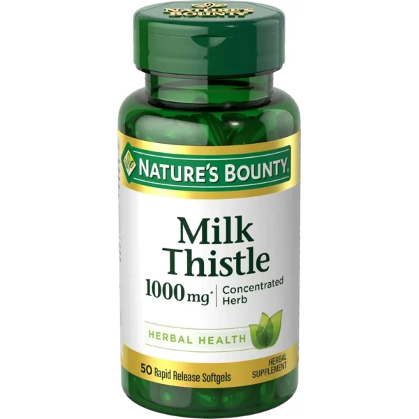 CARDO MARIANO NATURE'S BOUNTY 1000 MG 50 CÁPSULAS BLANDAS