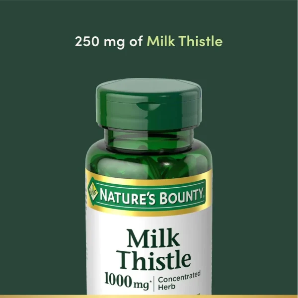 CARDO MARIANO NATURE'S BOUNTY 1000 MG 50 CÁPSULAS BLANDAS