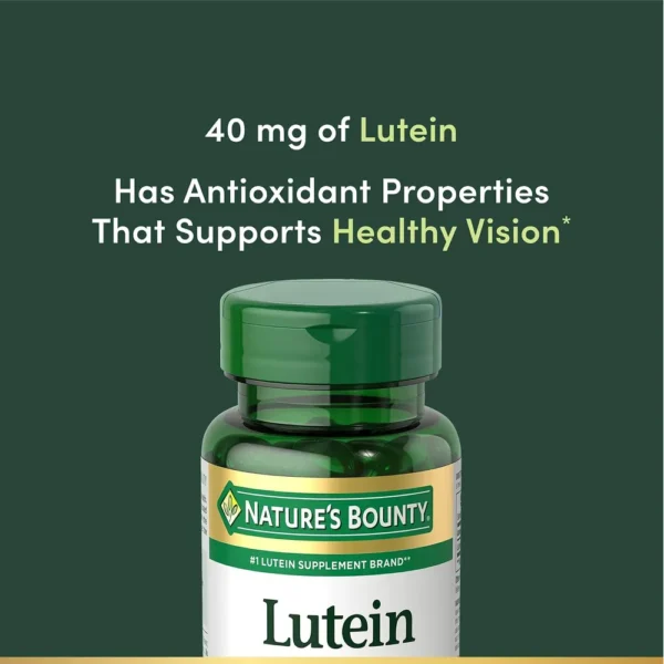 LUTEÍNA NATURE'S BOUNTY 40 MG 30 CÁPSULAS BLANDAS