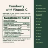 CRANBERRY NATURE'S BOUNTY 4200 MG + VITAMINA C 250 CÁPSULAS BLANDAS