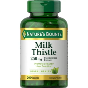 CARDO MARIANO NATURE'S BOUNTY 250 MG 200 CÁPSULAS
