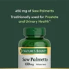 SAW PALMETTO NATURE'S BOUNTY 450 MG 250 CÁPSULAS