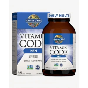 MULTIVITAMÍNICO GARDEN OF LIFE VITAMIN CODE MEN 240 CÁPSULAS