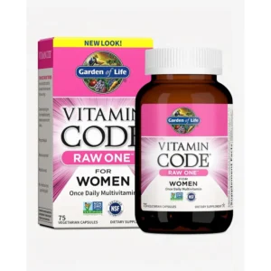 MULTIVITAMÍNICO GARDEN OF LIFE VITAMIN CODE RAW ONE FOR WOMEN 75 CÁPSULAS