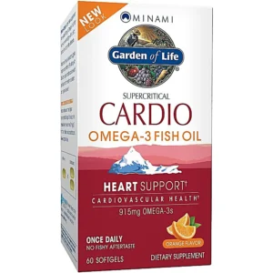 b003b69x0s_0.webp OMEGA 3 GARDEN OF LIFE MINAMI CARDIO 915 MG NARANJA 60 CÁPSULAS