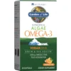 OMEGA 3 DHA VEGANO GARDEN OF LIFE MINAMI ALGAE 500 MG NARANJA 60 CÁPSULAS