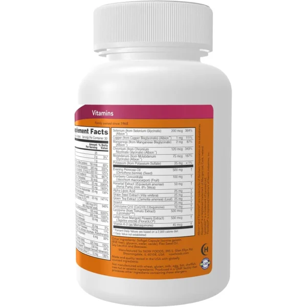 EVE MULTIVITAMÍNICO PARA MUJER NOW FOODS 90 CÁPSULAS BLANDAS
